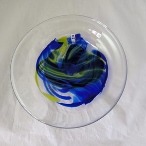 Collectable Mdina Glass Bonbon Or Trinket Dish - Signed And Labelled