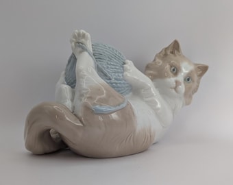 NAO by Lladro 猫の磁器製置物 スペイン製 - Etsy 日本