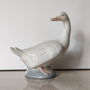 Vintage Collectable Lladró Nao Goose