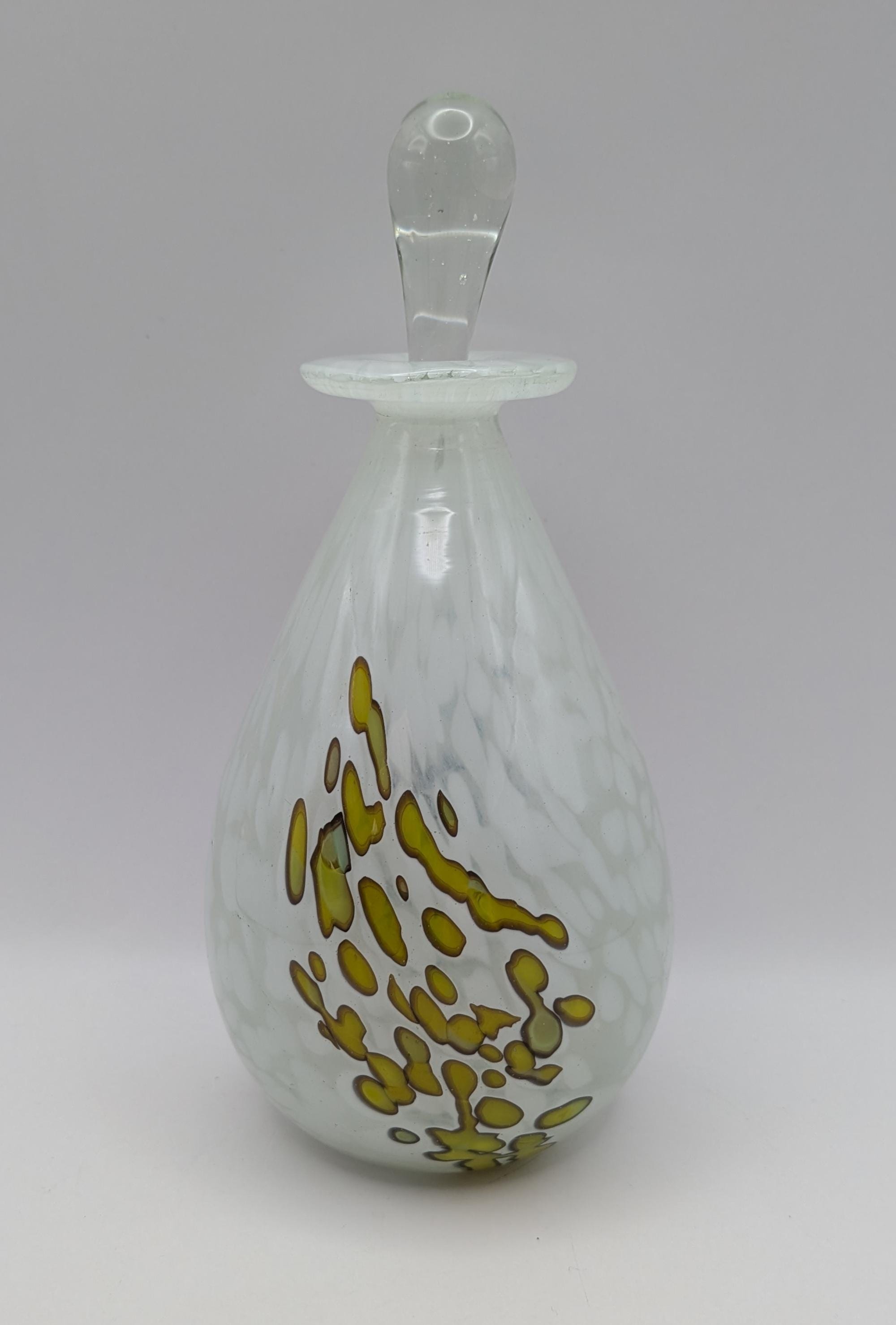 Vintage Collectable Mdina Glass Scent Bottle - Signed - Etsy