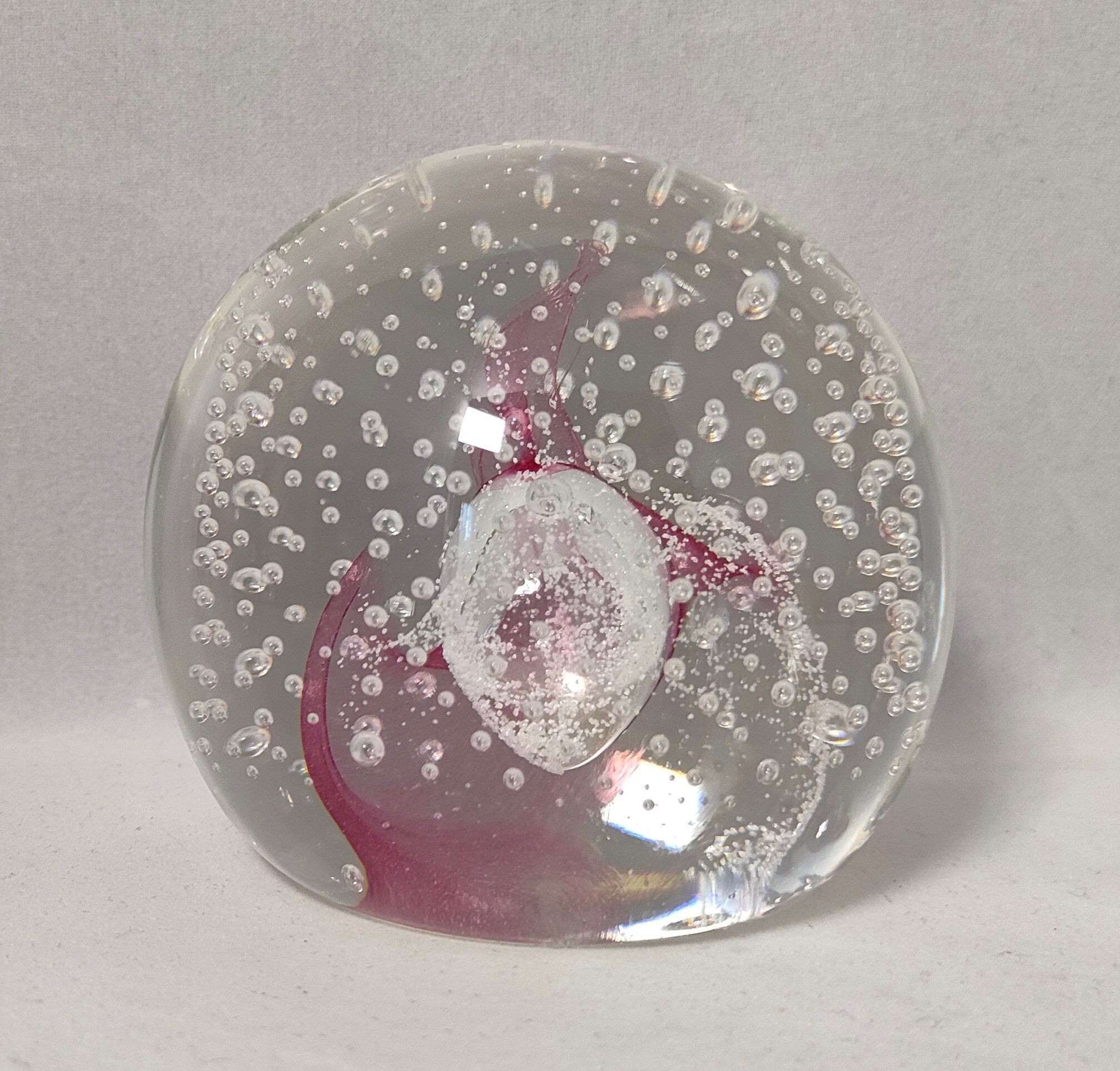 ケイスネス ガラス ペーパーウェイト - ピンク シャンパン - Etsy 日本