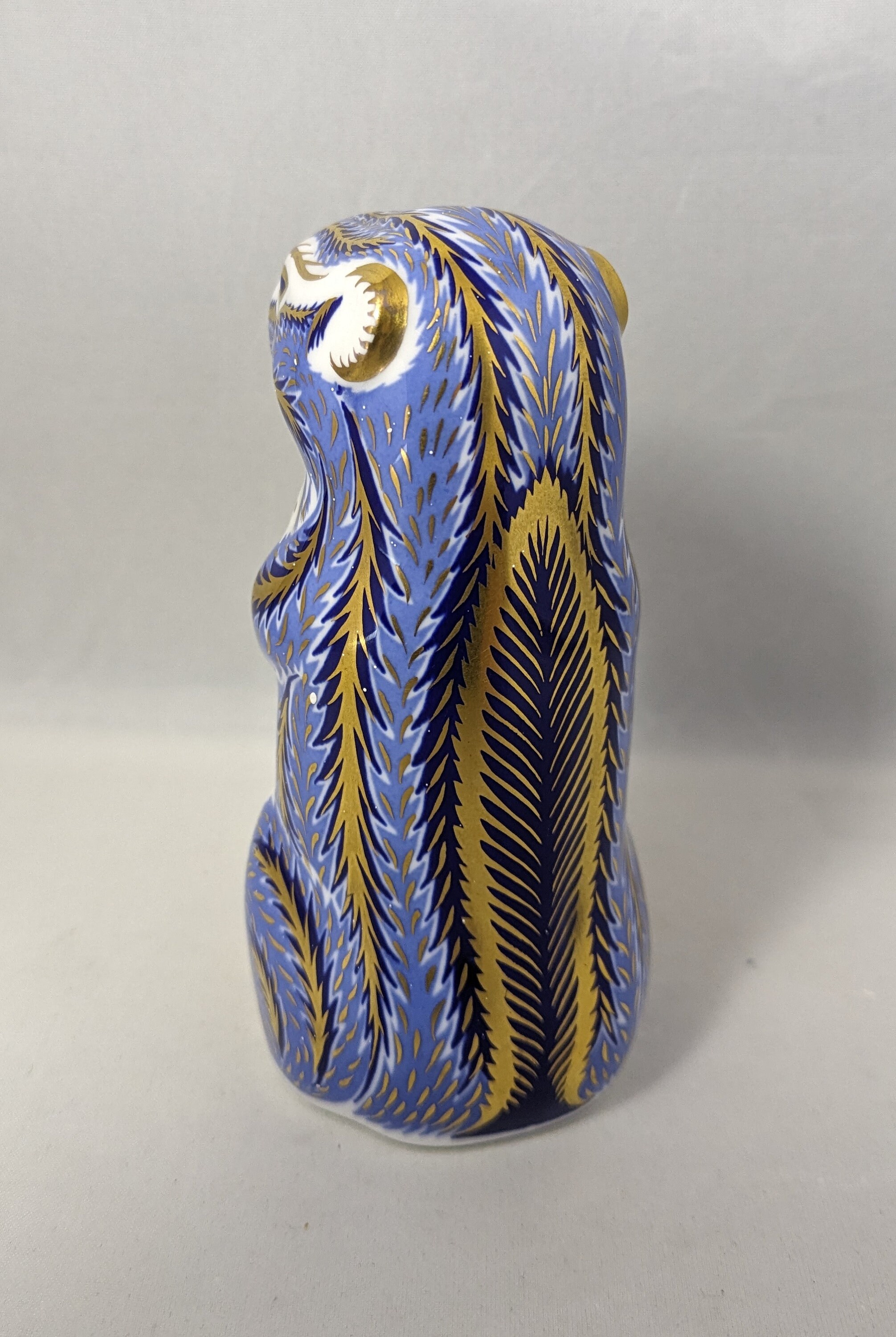 Rare Royal Crown Derby Chipmunk Paperweight - Gold Stopper - Etsy