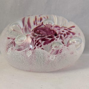 Collectable Vintage Caithness Glass Paperweight - Crystal Carousel