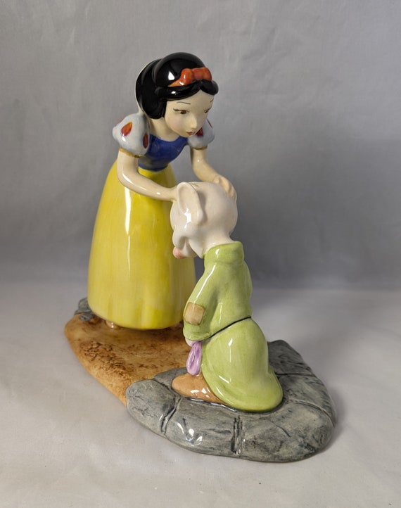 ディズニー白雪姫　ドワーフフィギュア セット 陶器製 ディズニー白雪姫 ドワーフフィギュア セット 陶器製 プリンセス
