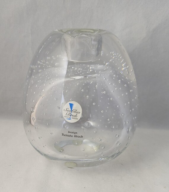 1990年代のスウェーデン製ヴィンテージガラスアートSEA Glasbruk