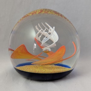 Caithness Glass Collectable Paperweight - &quot;Sand Devil&quot; - Signed And Numbered