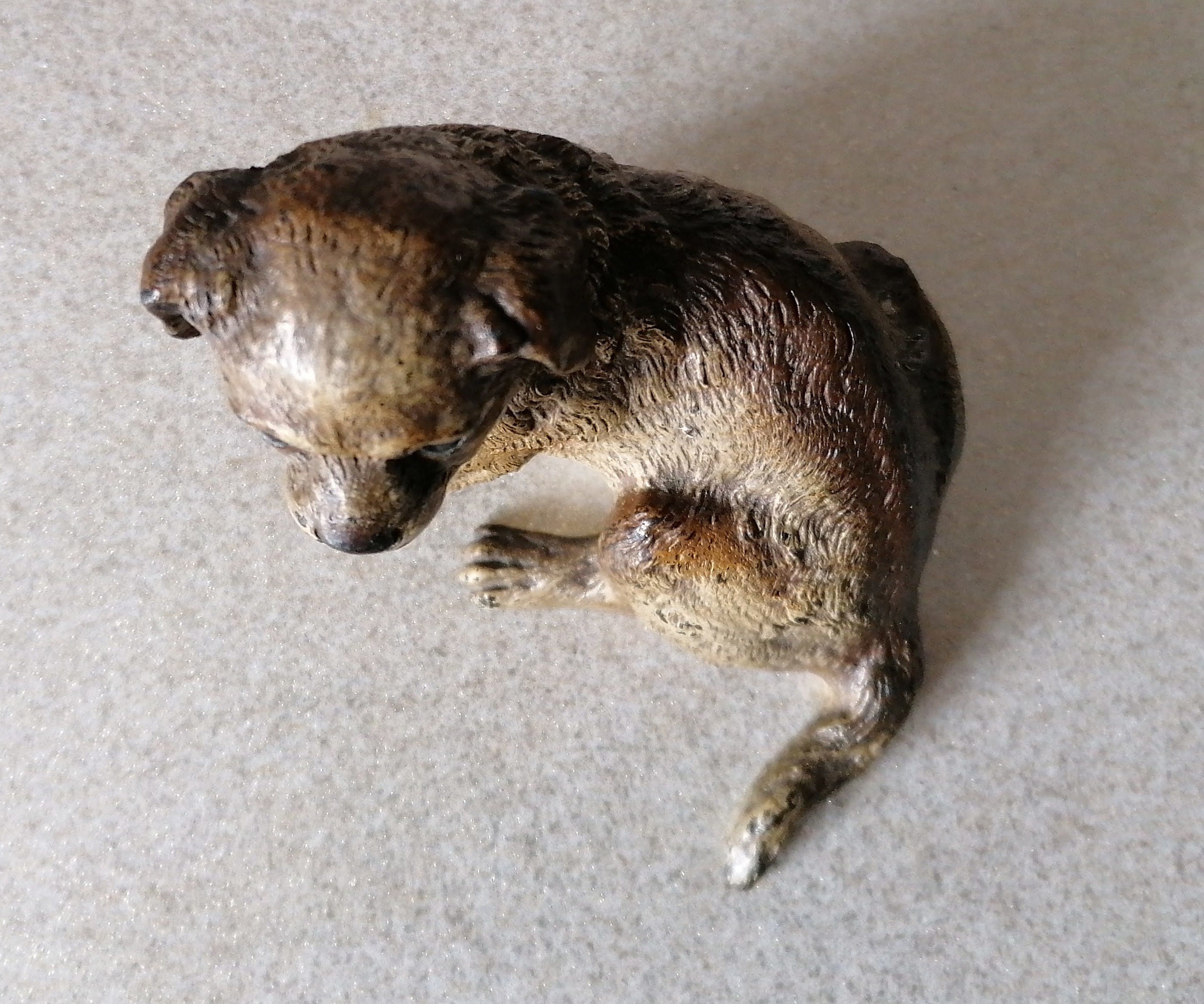 ヴィンテージのブロンズ製子犬像 - Etsy 日本