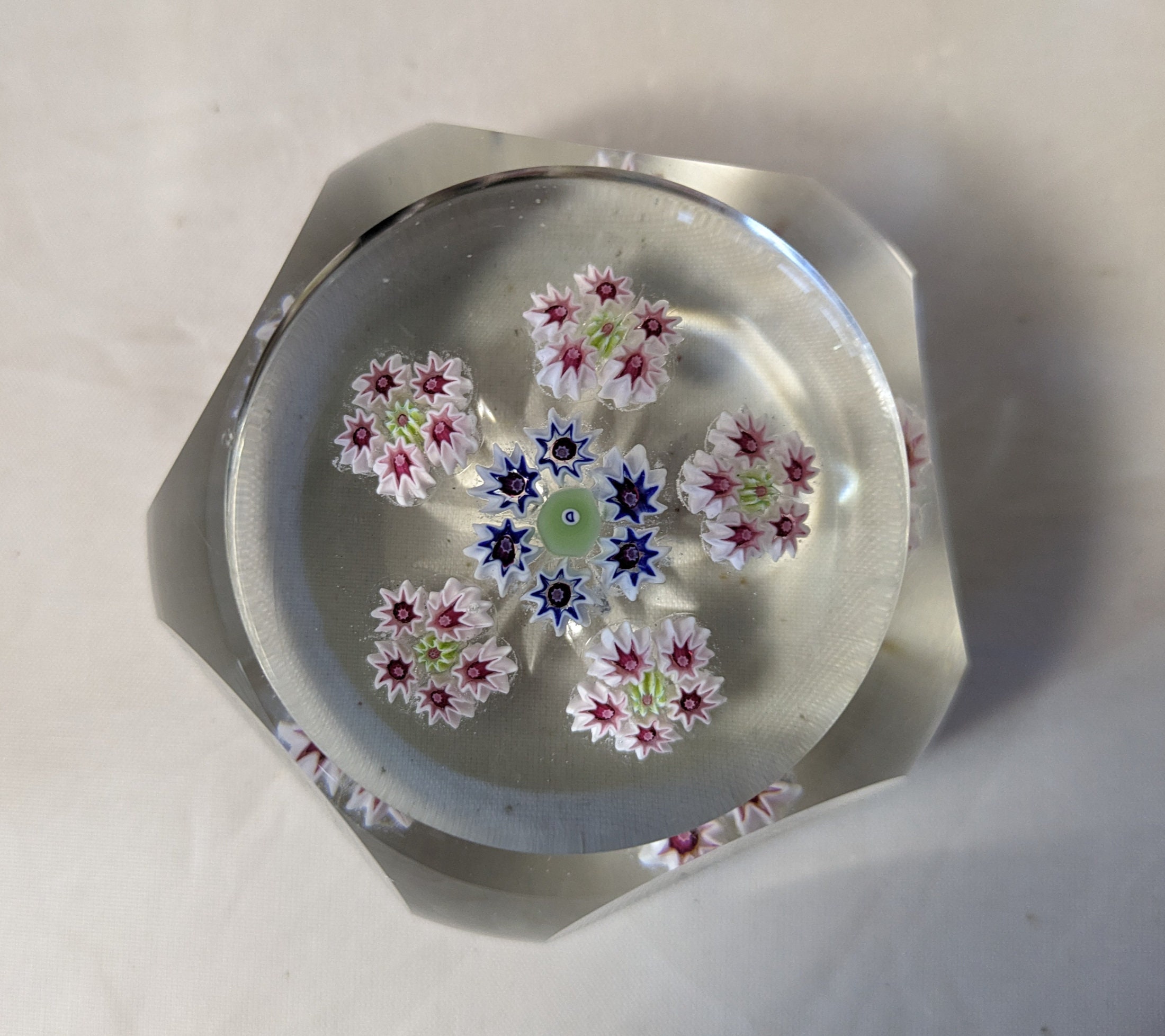 パースシャー　ペーパーウェイト パースシャー ヴィンテージ コレクターズアイテム ミルフィオリガラス