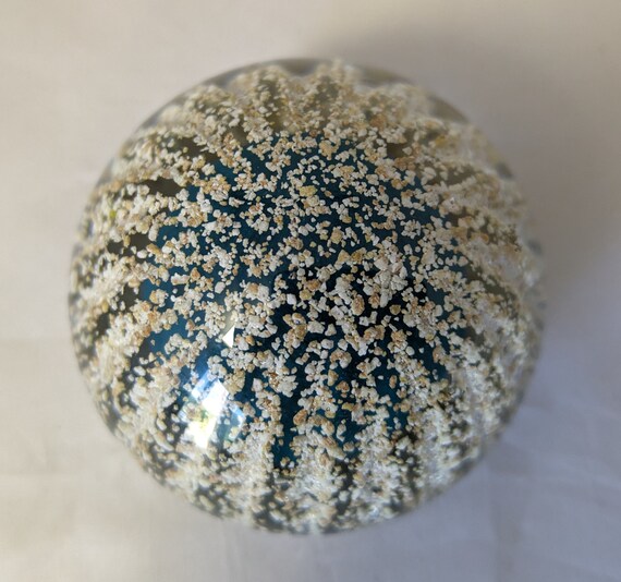 Strathearn Glass Collectable "Sea Urchin" Paperweight
