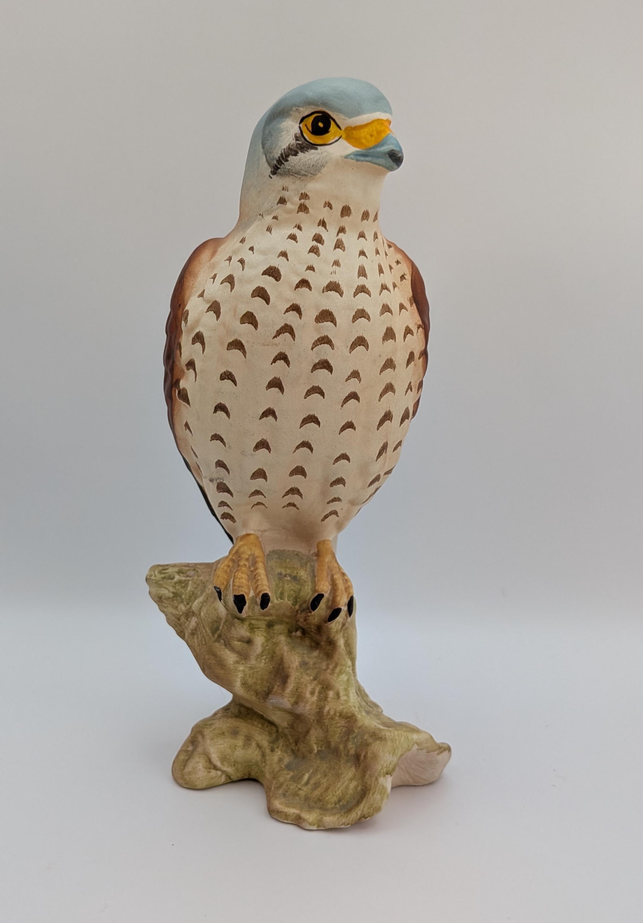 Vintage Collectable Beswick Pottery Bird of Prey, Kestrel - Matt