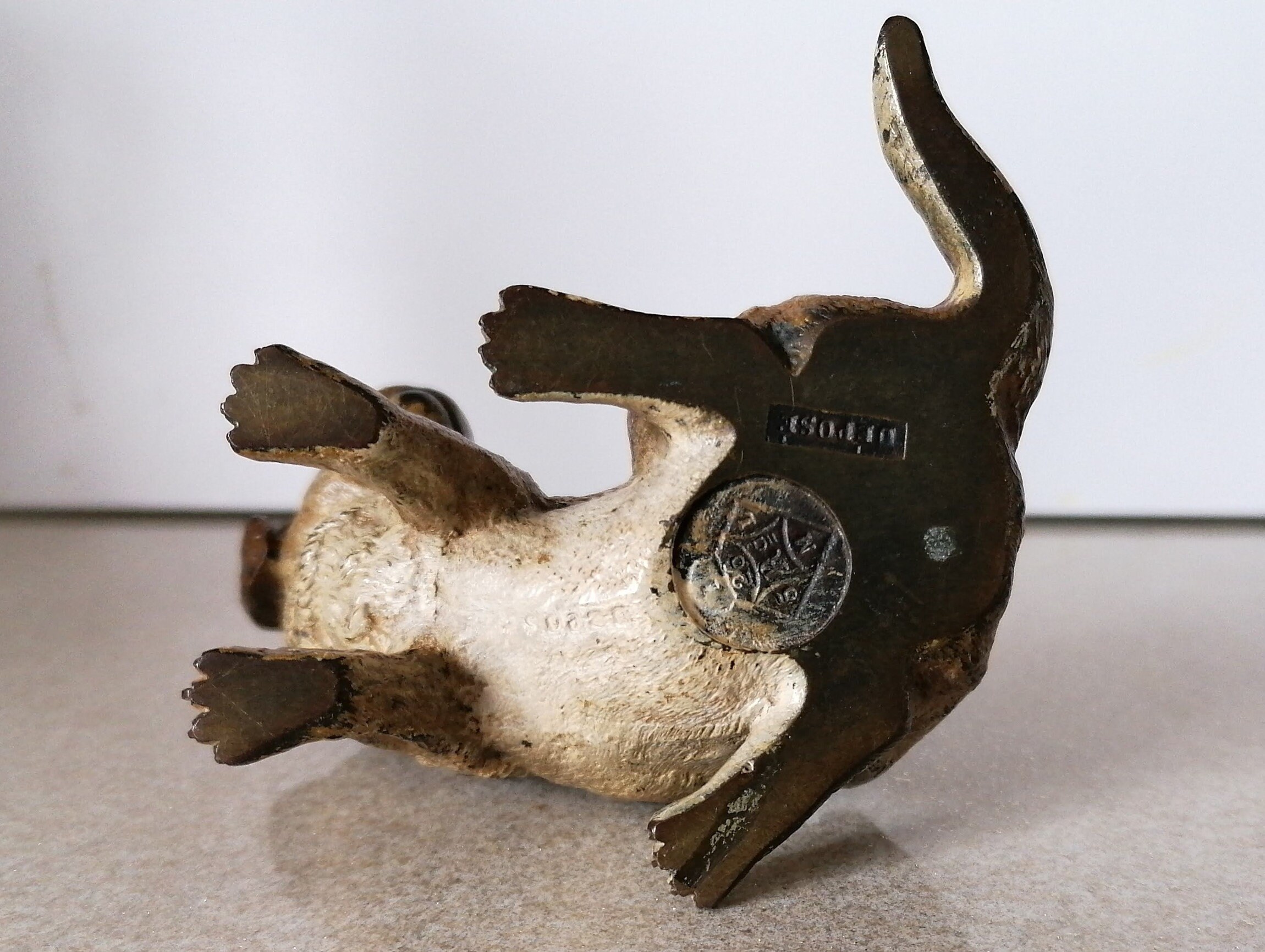 ヴィンテージのブロンズ製子犬像 - Etsy 日本