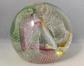 Vintage Collectable Caithness Glass Paperweight - "Daydreams" - Signed And Numbered