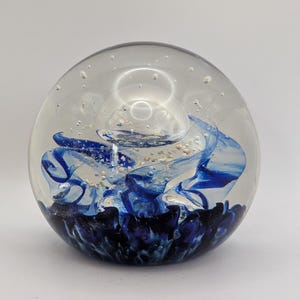Vintage Collectable Selkirk Glass Paperweight - Signed, Numbered and Dated