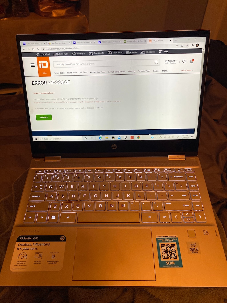 HP pavilion laptop 14 inch convertible Etsy