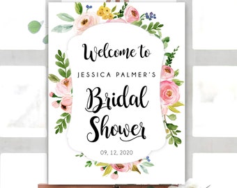 Bridal Shower Welcome Sign - Marshala Bridal Shower sign - Bridal Shower decoration - Bridal Brunch Sign - Bridal Tea Sign