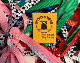 Soccer Hair Ties