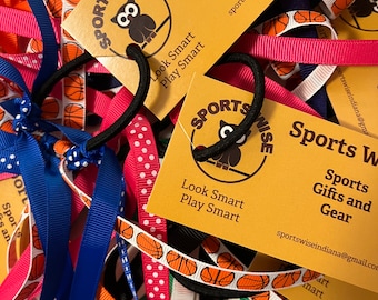 Basketball Hair Ties
