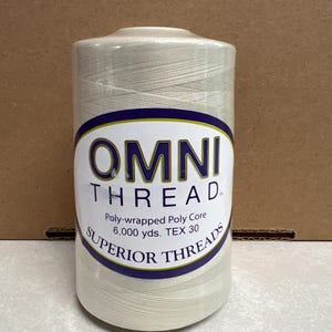 OMNI Poly 40wt 6000yd ALMOND
