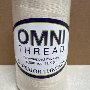 OMNI Poly 40wt 6000yd CREAM