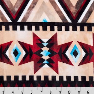 Aztec 2 Digital Cuddle® Honey 60" by Shannon Fabrics - *favorite for a discount code* - Continuous Cut