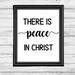 Peace in Christ Printable Art, Christian Decor, LDS Quote - Etsy