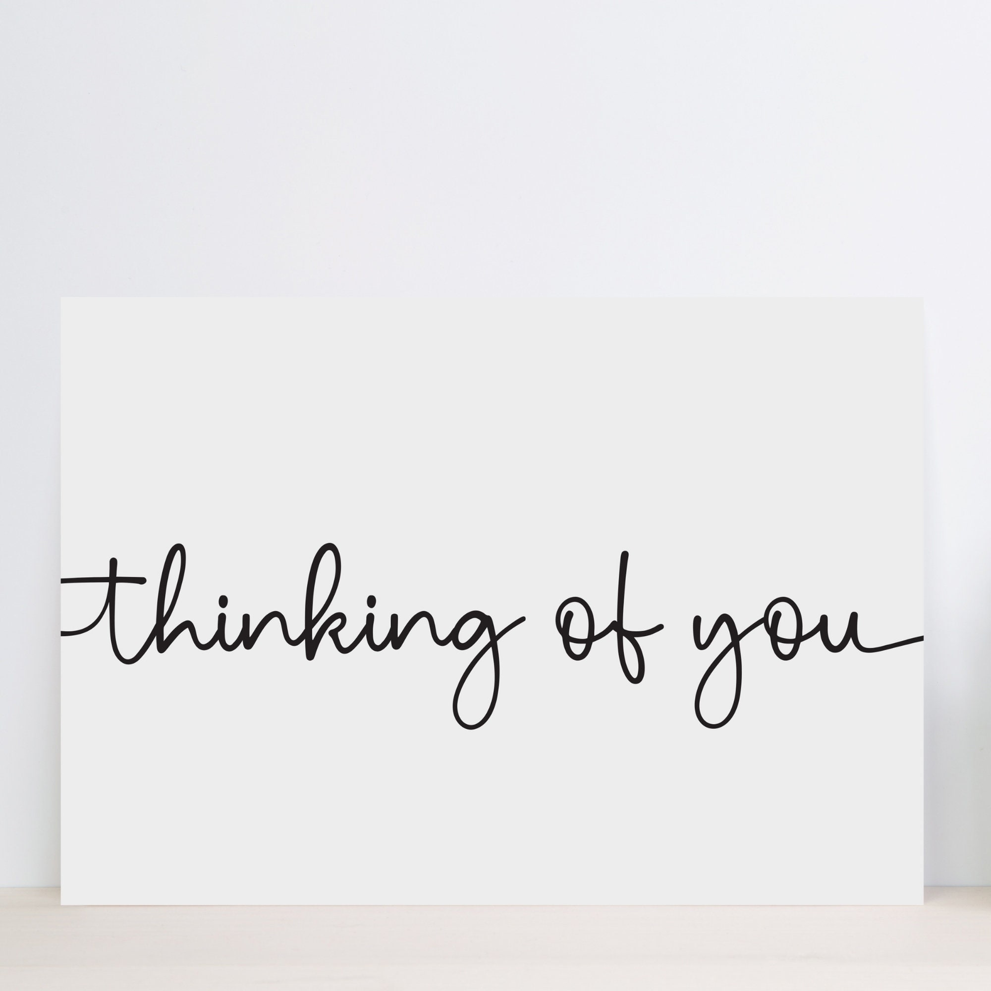Thinking of You Printable Card, Digital Download, Sympathy Card ...