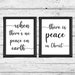 Peace in Christ Printable Art, Christian Decor, LDS Quote - Etsy