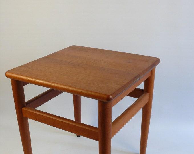 Side table, tabouret made of teak - Danish design, 1960s