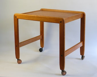 Serving trolley / side table, teak - Danish design, 1960s