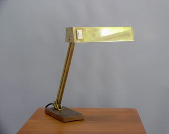 Pfäffle piano lamp / table lamp, brass, model 823, 1960s