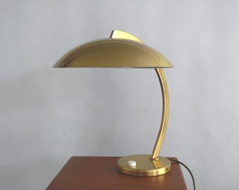 Brass table lamp, Hillebrand - Brumberg, 1950s