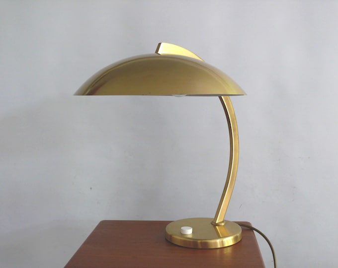 Brass table lamp, Hillebrand - Brumberg, 1950s