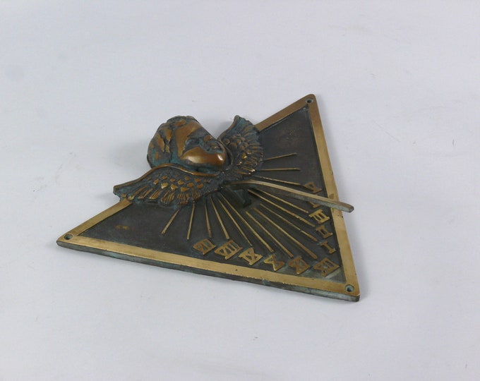 Sundial, bronze