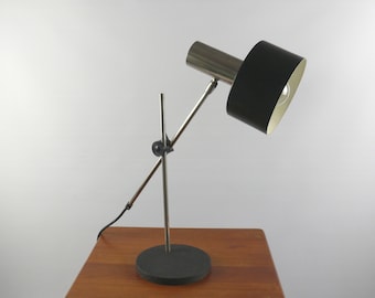 Leclaire & Schäfer table lamps, original 1960s, vintage, mid century