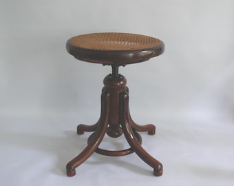 Gebr. Thonet, bentwood piano stool No. 1, late 19th century