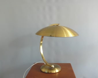 Bauhaus table lamp by Egon Hillebrand, model 5302 - "Gleibo", Germany 1930s
