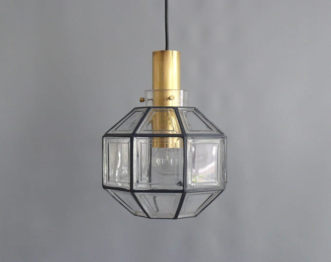 Hans-Agne Jakobsson for Glashütte Limburg pendant lamp, 1970s, pendant, ceiling light