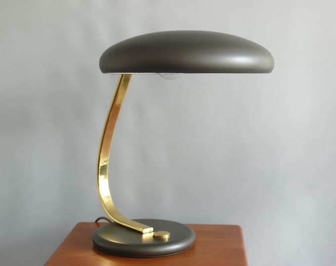 Large table lamp, Hustadt, Arnsberg, 1970s