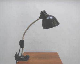 Original Mid-Century Gooseneck Desk Lamp - Helion Arnstadt