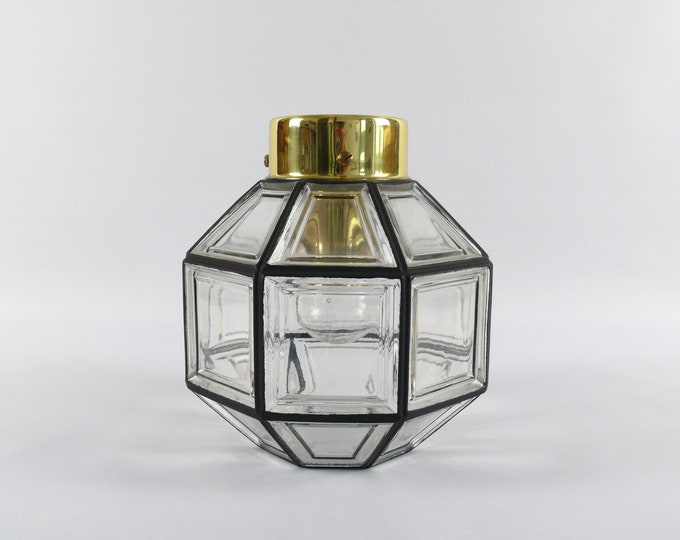 Hans-Agne Jakobsson for Glashütte Limburg ceiling/wall lamp, 1970s, pendant, ceiling light
