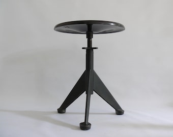 Jean Prouvé Vintage Swivel Stool for AB Obelberg Olsen, Sweden, 1930s