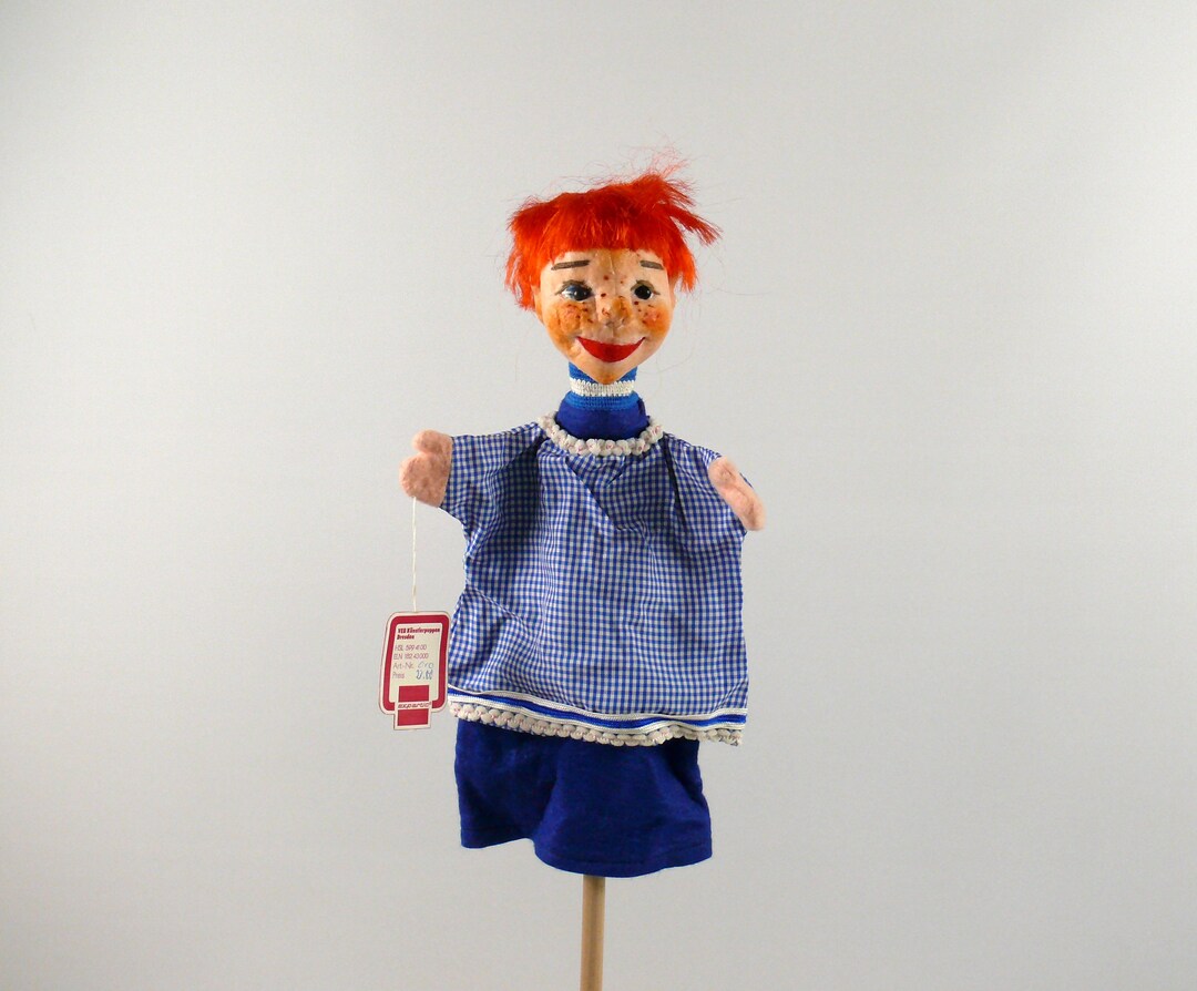 Original Dresden Artist Puppet / Hand Puppet Hansel 1970s Etsy