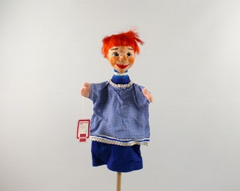 Original Dresden artist doll / hand puppet - Hansel, 1970s