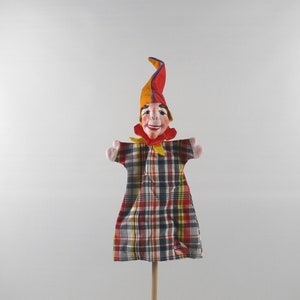 Original Dresden artist puppet / hand puppet - Kasper, 1970s