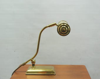 Brass piano lamp, Sölken, 1970s