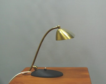 Vintage piano lamp, brass, 1960s, JBS