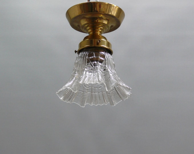 Small Art Nouveau ceiling light