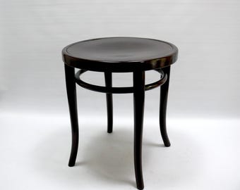 Original Thonet bentwood stool, 1st half of the 20th century - restored