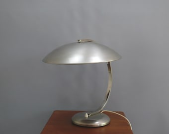 Bauhaus table lamp by Egon Hillebrand, model 5302 - "Gleibo", Germany 1940s