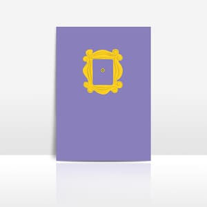 Illustrazione tratta dalla serie tv FRIENDS: la porta di Monica